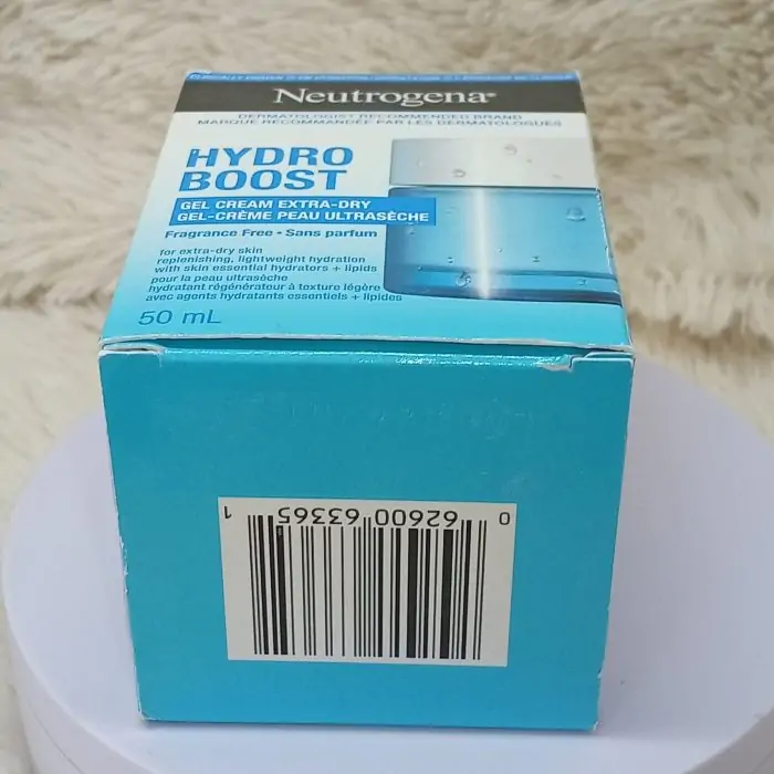 Neutrogena Hydro Boost Gel Cream for Extra Dry Skin 50ml - Image 6