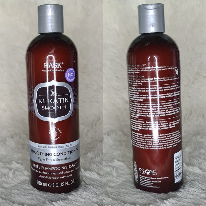 HASK Keratin Protein Smoothing Conditioner – 355ml - Image 2