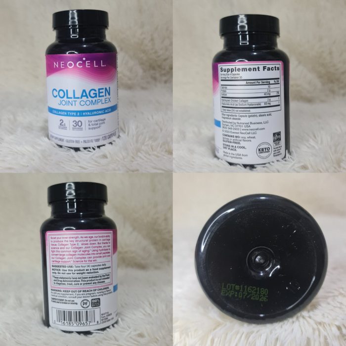 NeoCell Collagen Joint Complex, 120 Capsules - Image 5