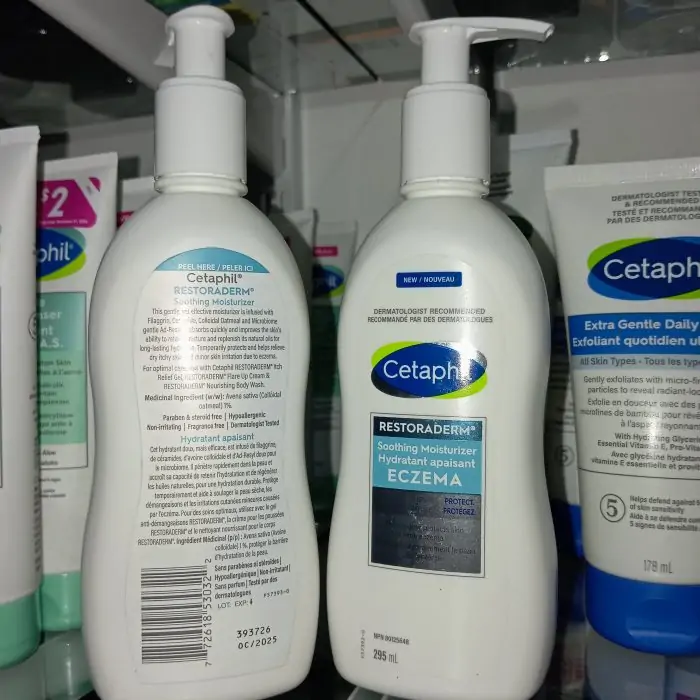 Cetaphil Restoraderm Soothing Moisturizer for Eczema 295ml - Image 3