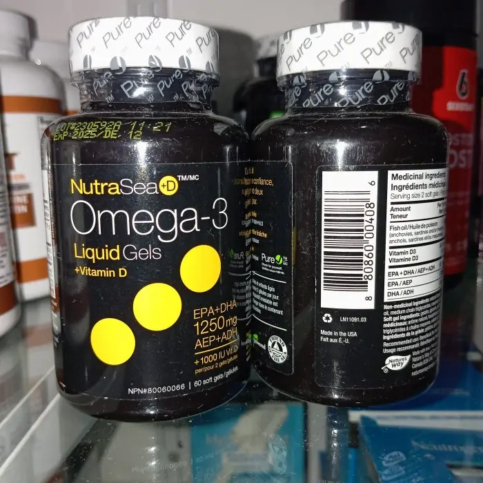 NutraSea Omega-3 + Vitamin D3 Liquidgels - Image 5