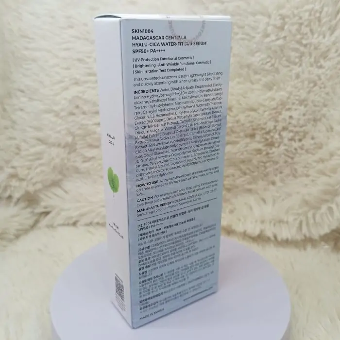 SKIN1004 Madagascar Centella Hyalu-Cica Water-Fit Sun Serum SPF50+ PA++++ (50ml) - Image 8