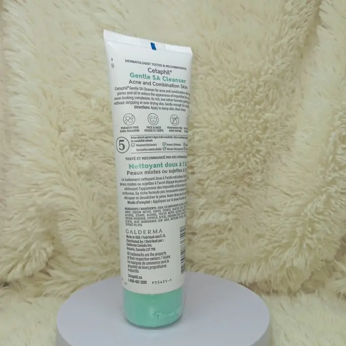 Cetaphil Gentle Salicylic Acid Cleanser – 124ml - Image 9