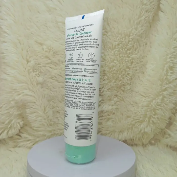 Cetaphil Gentle Salicylic Acid Cleanser – 124ml - Image 7