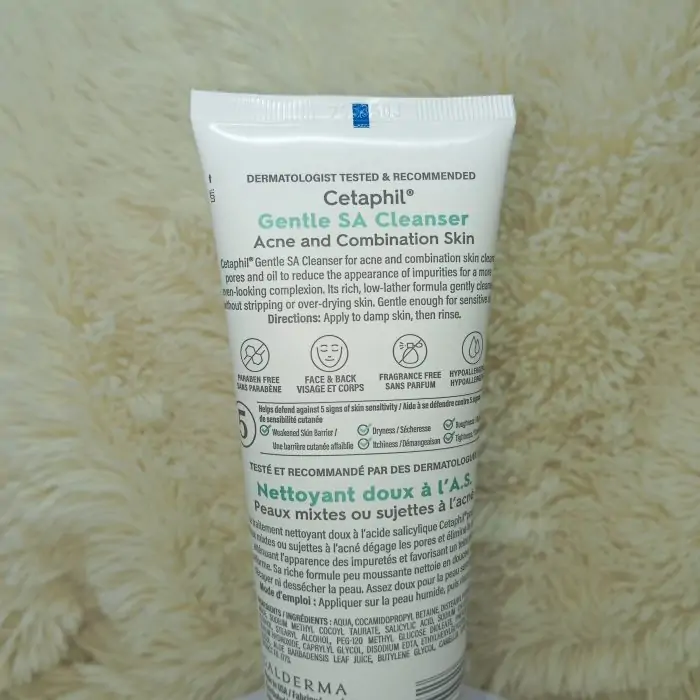 Cetaphil Gentle Salicylic Acid Cleanser – 124ml - Image 10