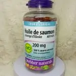 Webber Naturals Wild Alaskan Salmon Oil, 200 mg, 220-Count - Image 5