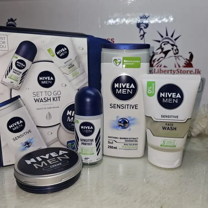Nivea Men Set To Go Wash Gift Set - Image 2