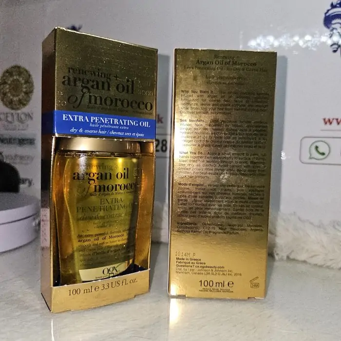 OGX Renewing + Argan Oil of Morocco Extra Penetrating Oil 100ml - Image 3