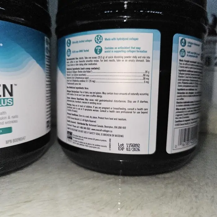 Collagen Protein Peptides Plus 20g 20 Serving - Image 5