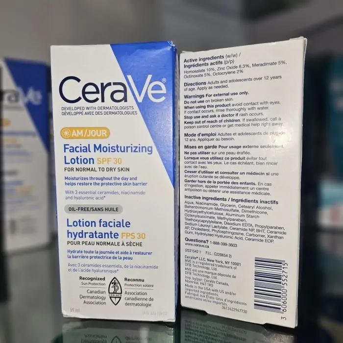 CeraVe AM Facial Moisturizing Lotion SPF 30 for Women & Men 59 ml - Image 3