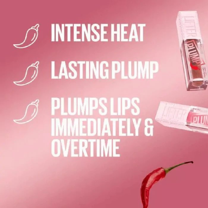 Maybelline Lifter Gloss Plumping Lip Gloss with Hyaluronic Acid - 0.18 fl oz - Image 3