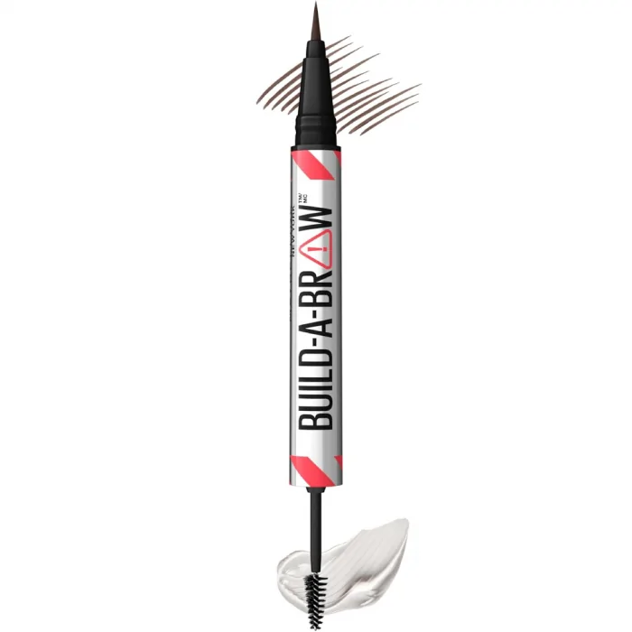 Maybelline Build-A-Brow 2-in-1 Brow Pen and Sealing Brow Gel - Deep Brown - Image 3