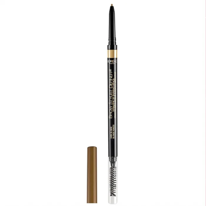 L'Oreal Paris Makeup Brow Stylist Definer Waterproof Eyebrow Pencil - Ultra-Fine Mechanical Pencil - Image 1