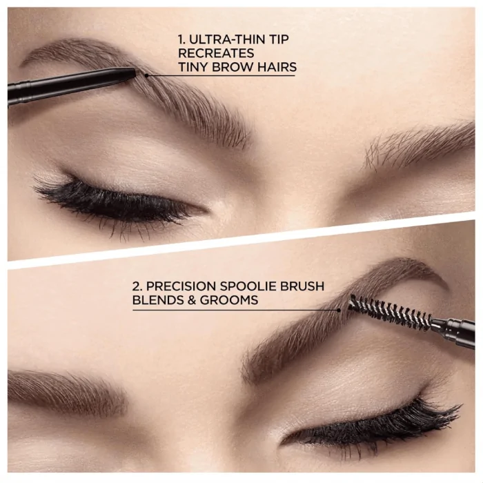 L'Oreal Paris Makeup Brow Stylist Definer Waterproof Eyebrow Pencil - Ultra-Fine Mechanical Pencil - Image 2