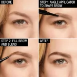 Maybelline New York TattooStudio Brow Tint Pen Makeup in Soft Brown - Image 2