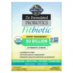 Garden of Life, Dr. Formulated Probiotics Fitbiotic, Unflavored, 20 Packets, 0.15 oz