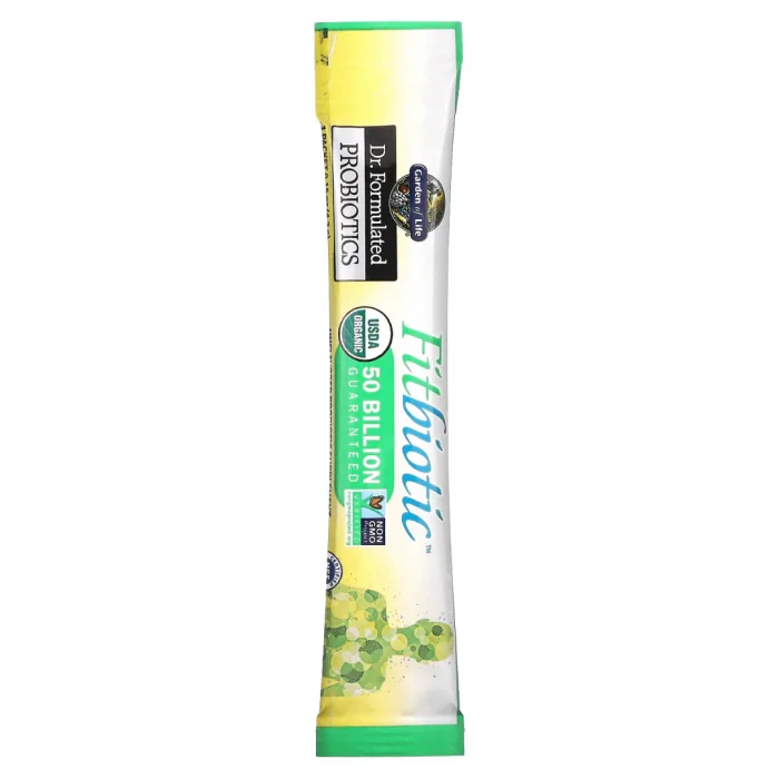 Garden of Life, Dr. Formulated Probiotics Fitbiotic, Unflavored, 20 Packets, 0.15 oz
