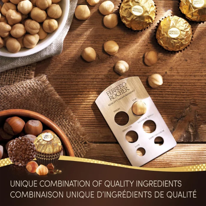 FERRERO ROCHER Fine Hazelnut Chocolate Gift Box