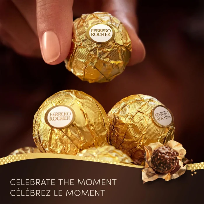 FERRERO ROCHER Fine Hazelnut Chocolate Gift Box