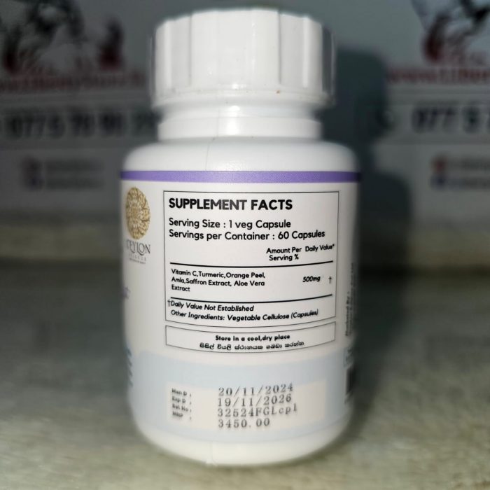 Ceylon Science Bright Booster Capsules