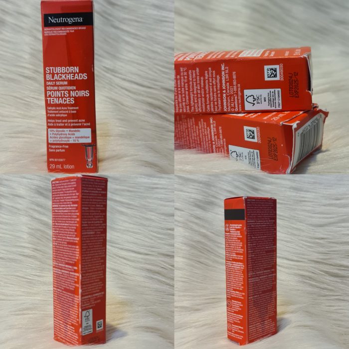 ( Discounted Product ) Neutrogena Stubborn Blackheads Daily Serum 29ml - Image 5