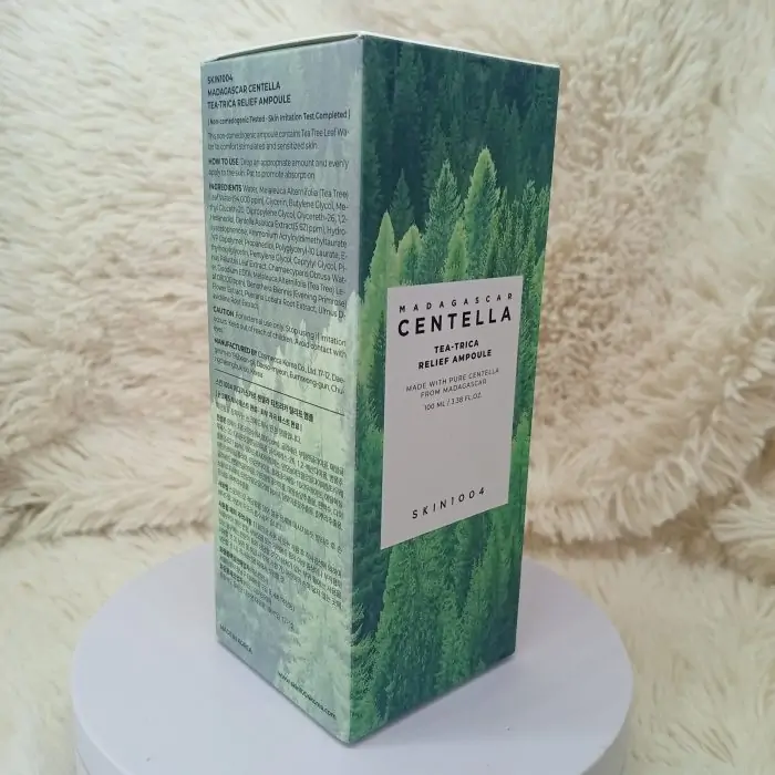 SKIN1004 Madagascar Centella Tea-Trica Relief Ampoule – 100ml - Image 9