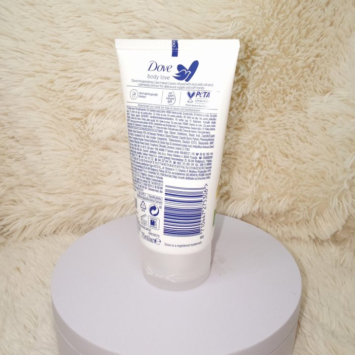 Dove Hand Cream 75ml Invigorating Care with Avocado - Image 5
