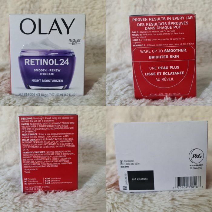 Olay Regenerist Retinol 24 Night Moisturizer Cream – Fragrance-Free, 1.7 Fl Oz - Image 3