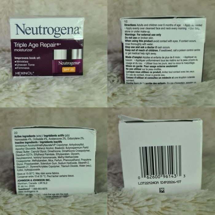 Neutrogena Triple Age Repair Moisturizer Spf 25 - Image 4