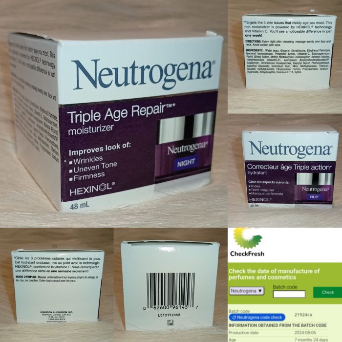 Neutrogena Triple Age Repair Moisturizer Night Cream - Image 4