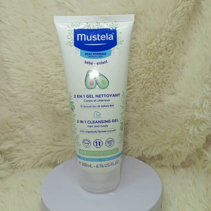 Mustela 2 In 1 Cleansing Gel Hair & Body 200 ml - Image 5