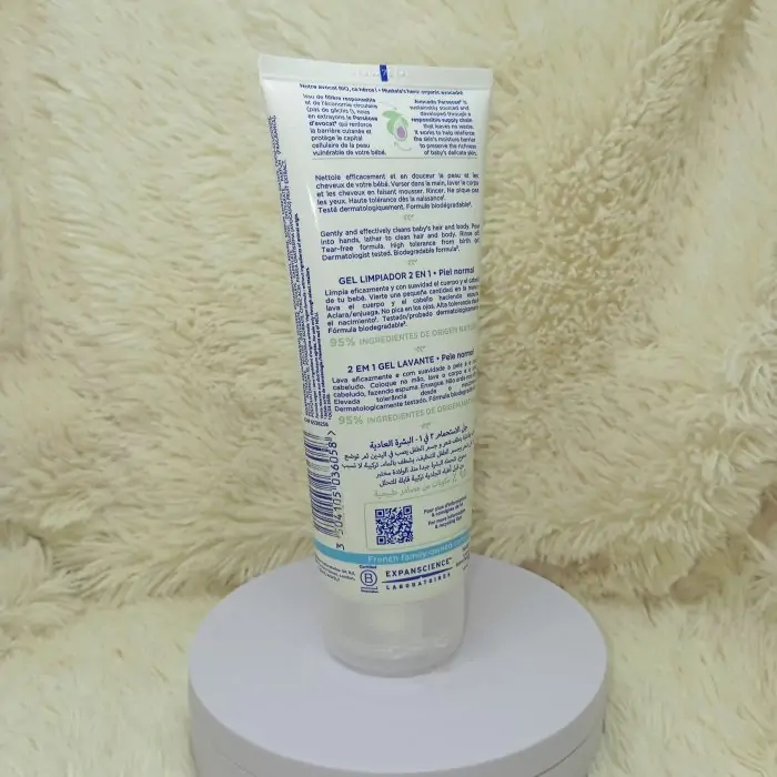 Mustela 2 In 1 Cleansing Gel Hair & Body 200 ml - Image 4