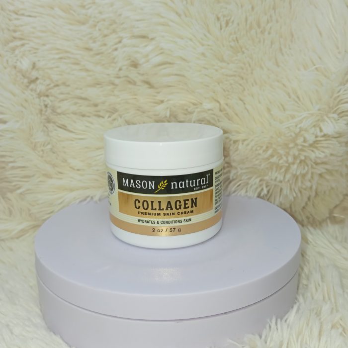 MASON NATURAL Collagen Premium Skin Cream - Anti-Aging Face and Body Moisturizer, Intense Skin Hydration and Firmness, Pear Scent, Paraben Free, 2 OZ - Image 10