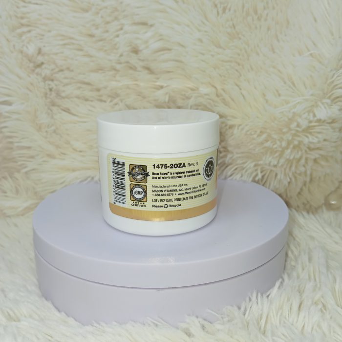 MASON NATURAL Collagen Premium Skin Cream - Anti-Aging Face and Body Moisturizer, Intense Skin Hydration and Firmness, Pear Scent, Paraben Free, 2 OZ - Image 8