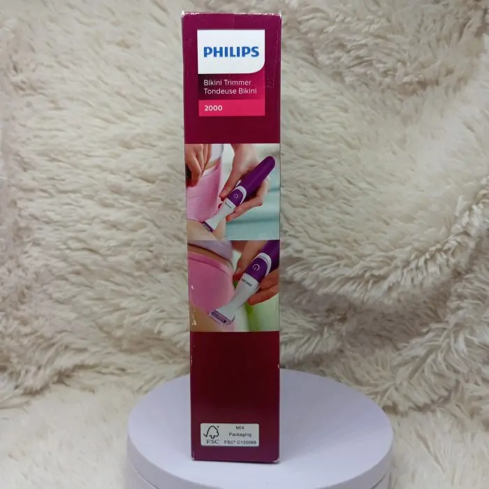 Philips Beauty Bikini Genie Cordless Trimmer for Bikini Line Hair Removal, with Shaving Head and Comb - Image 11