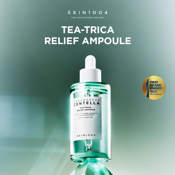 SKIN1004 Madagascar Centella Tea-Trica Relief Ampoule – 100ml - Image 3