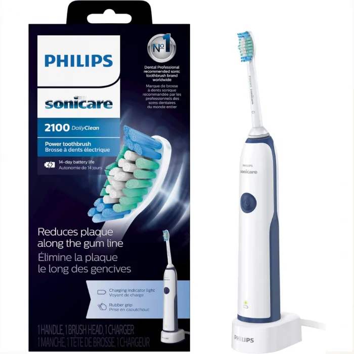 Philips Sonicare DailyClean 2100 with SimplyClean BH (Navy)