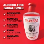 Thayers Alcohol-Free Rose Petal Witch Hazel Facial Toner for Glowing Skin, Soothing, Hydrating, Refreshing Toner for Normal and Combination Skin, 12oz - Image 2