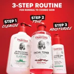 Thayers Alcohol-Free Rose Petal Witch Hazel Facial Toner for Glowing Skin, Soothing, Hydrating, Refreshing Toner for Normal and Combination Skin, 12oz - Image 7