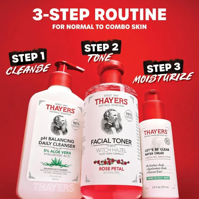 Thayers Alcohol-Free Rose Petal Witch Hazel Facial Toner for Glowing Skin, Soothing, Hydrating, Refreshing Toner for Normal and Combination Skin, 12oz - Image 7