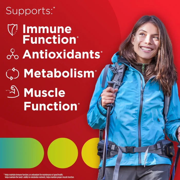 Centrum Forte Essentials, Complete Multivitamin & Mineral Supplement, Adults, 100 Tablets - Image 3