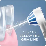 Oral-B Water Flosser Advanced, Portable Oral Irrigator Handle with 2 Nozzles, White - Image 7
