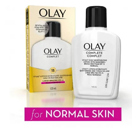 Olay Complete Lotion Moisturizer with SPF 15 Normal, 120 mL