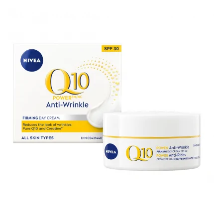 NIVEA Q10 Plus ANTI-WRINKLE with SPF 30 Day Care Cream 50 ml size