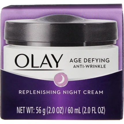 OLAY Age Defying Anti-Wrinkle Replenishing Night Cream 56g