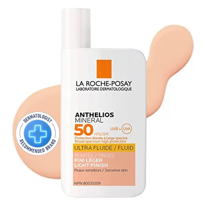 La Roche-Posay Anthelios Mineral Tinted Ultra Fluid SPF 50+ Facial Sunscreen 50ml - Image 1