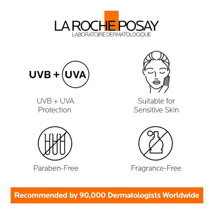 La Roche-Posay Anthelios Mineral Tinted Ultra Fluid SPF 50+ Facial Sunscreen 50ml - Image 6