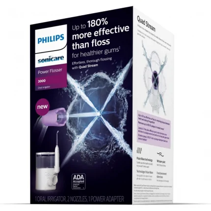 Philips Sonicare Power Flosser 3000, White