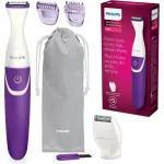 Philips Beauty Bikini Genie Cordless Trimmer for Bikini Line Hair Removal, with Shaving Head and Comb