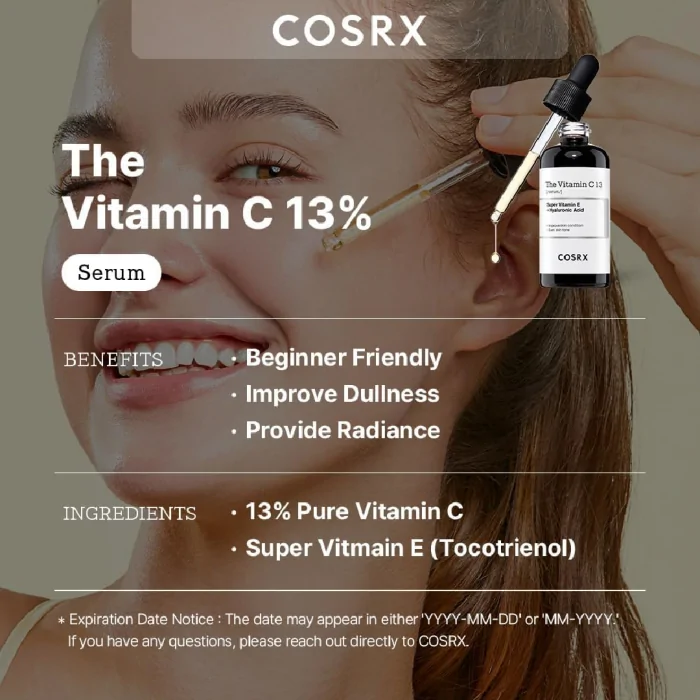 COSRX The Vitamin C 13 serum 20 ml - Image 3